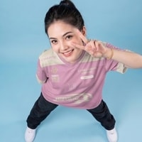 JERSIC - Jersey Basic Pink Number Series 18 Unisex Oversize Streetwear Dry Fit