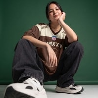 JERSIC - Jersey Basic Coklat Number Series 6 Oversize Streetwear Dry Fit Unisex
