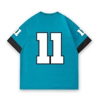 JERSIC - Jersey Basic Biru Tosca Number Series 11 Oversize Streetwear Dry Fit Unisex