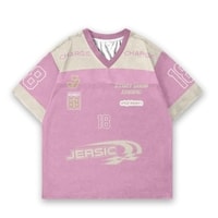 JERSIC - Jersey Basic Pink Number Series 18 Unisex Oversize Streetwear Dry Fit