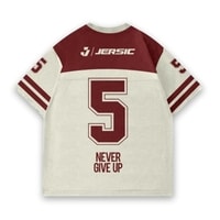 JERSIC - Jersey Basic Khaki Number Series 5 Oversize Streetwear Dry Fit Unisex
