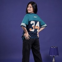 JERSIC - Jersey Basic Navy Number Series 34 Oversize Streetwear Dry Fit Unisex