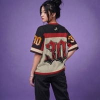 JERSIC - Jersey Basic Khaki Number Series 30 Oversize Streetwear Dry Fit Unisex