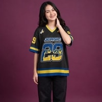 JERSIC - Jersey Basic Hitam Number Series 29 Oversize Streetwear Dry Fit Unisex