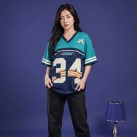 JERSIC - Jersey Basic Navy Number Series 34 Oversize Streetwear Dry Fit Unisex