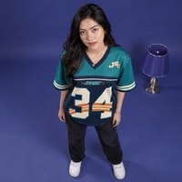 JERSIC - Jersey Basic Navy Number Series 34 Oversize Streetwear Dry Fit Unisex