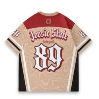 JERSIC - Jersey Basic Khaki Number Series 89 Oversize Streetwear Dry Fit Unisex