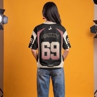 JERSIC - Jersey Basic Hitam Number Series 69 Oversize Streetwear Dry Fit Unisex