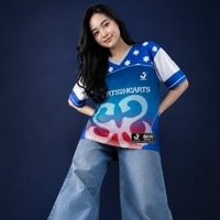 JERSIC - Jersey K-Pop Biru Hearts2Hearts Focus Oversize Streetwear Dry Fit Unisex
