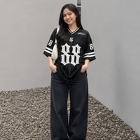 JERSIC - Jersey Ghotic Hitam Senior 88 Oversize Streetwear Dry Fit Unisex