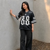 JERSIC - Jersey Ghotic Hitam Senior 88 Oversize Streetwear Dry Fit Unisex