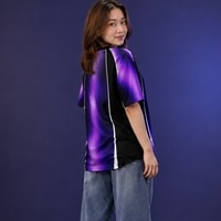 JERSIC - Jersey Y2K Ungu Genesis Worldwide Oversize Streetwear Dry Fit Unisex