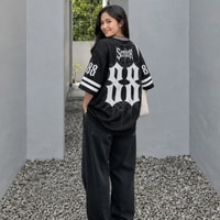 JERSIC - Jersey Ghotic Hitam Senior 88 Oversize Streetwear Dry Fit Unisex