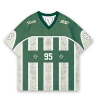 JERSIC - Jersey Basic Hijau Number Series 95 Oversize Streetwear Dry Fit Unisex