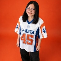 JERSIC - Jersey Basic Putih Number Series 45 Oversize Streetwear Dry Fit Unisex