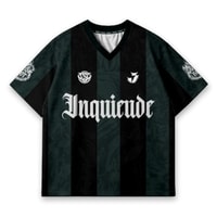 JERSIC - Jersey Ghotic Hitam Inquieude 404 Oversize Streetwear Dry Fit Unisex