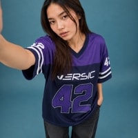 JERSIC - Jersey Basic Ungu Number Series 42 Oversize Streetwear Dry Fit Unisex