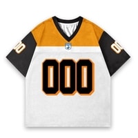 JERSIC - Jersey Basic Putih Number Series 000 Oversize Streetwear Dry Fit Unisex