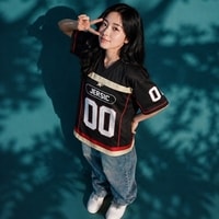 JERSIC - Jersey Basic Hitam Number Series 00 Oversize Streetwear Dry Fit Unisex