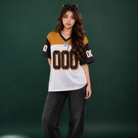 JERSIC - Jersey Basic Putih Number Series 000 Oversize Streetwear Dry Fit Unisex