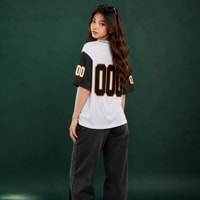 JERSIC - Jersey Basic Putih Number Series 000 Oversize Streetwear Dry Fit Unisex
