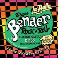 Senar Gitar Elektrik La Bella The Bender Ukuran 11 + Free Pick Gitar