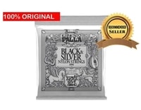 Senar Gitar Klasik Nylon Ernie Ball Black & Silver 2406 Nylon String
