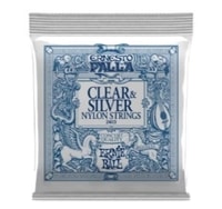 Senar Gitar Klasik Ernie Ball Ernesto Palla Clear & Silver Nylon 2403 Medium Tension Original