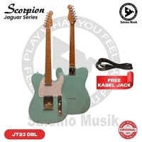 Gitar Elektrik Scorpion JT23 Telecaster Roasted Maple Series Varian Warna + Free Kabel Jack + Free Setting