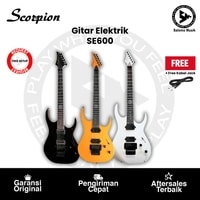 Gitar Elektrik Scorpion SE600 Varian Warna Original + Free Kabel Jack