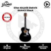 Gitar Akustik Elektrik Bromo BAN4CE Black