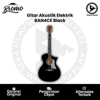 Gitar Akustik Elektrik Bromo BAN4CE Black