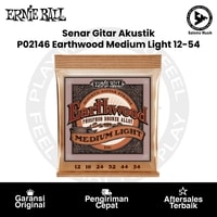 Senar Gitar Akustik Ernie Ball P02146 Earthwood Medium Light Phosphor Bronze 12-54