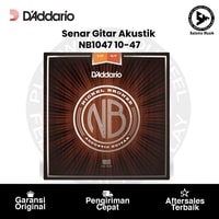 Senar Gitar Akustik D'Addario NB1047 Nickel Bronze Extra Light 10-47