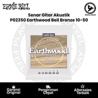 Senar Gitar Akustik Ernie Ball P02350 Earthwood Extra Light Bell Bronze 10-50