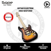 Gitar Elektrik Sqoe HSS SEST250 Varian Warna Original