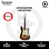Gitar Elektrik Sqoe HSS SEST250 Varian Warna Original