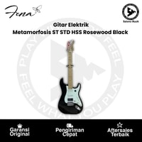 Gitar Elektrik Fena Metamorfosis ST STD HSS Rosewood Black