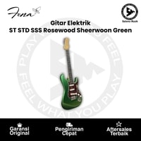 Gitar Elektrik Fena ST STD SSS Rosewood Sheerwood Green