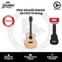 Gitar Akustik Elektrik Bromo BAT4CE 12-String Model Original + Free Bag