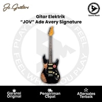 Gitar Elektrik Js Guitars "JOV" Ade Avery Black