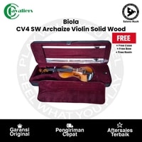 Biola Cavaliers CV4 SW Archaize Violin Solid Wood Body Varian Ukuran Original + Free Casse, Bow, & Rosin
