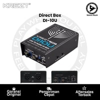 Direct Box KREZT PRO DI-10U USB Direct Box Stereo USB to XLR Balanced Audio