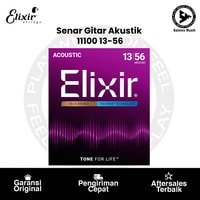 Senar Gitar Akustik Elixir 11100 Polyweb 80/20 Bronze Medium 13-56