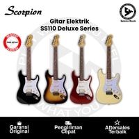 Gitar Elektrik Scorpion SS110 Deluxe Series H-S-S Varian Warna
