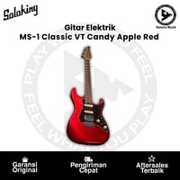 Gitar Elektrik Soloking MS-1 Classic VT S-Style Roasted Maple FB Candy Apple Red
