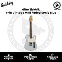 Gitar Elektrik Soloking T-1B Vintage MKII Roasted Maple Neck Rosewood FB Faded Sonic Blue