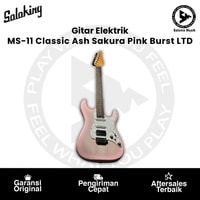 Gitar Elektrik Soloking MS-11 Classic Ash Sakura Pink Burst