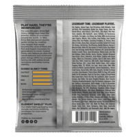 Senar Gitar Elektrik Ernie Ball P03122 Hybrid Slinky Titanium RPS Coated Electric Guitar Strings 9-46