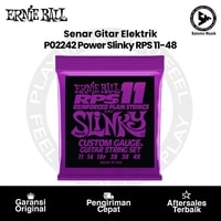 Senar Gitar Elektrik Ernie Ball P02242 Power Slinky RPS Nickel Wound Electric Guitar Strings 11-48